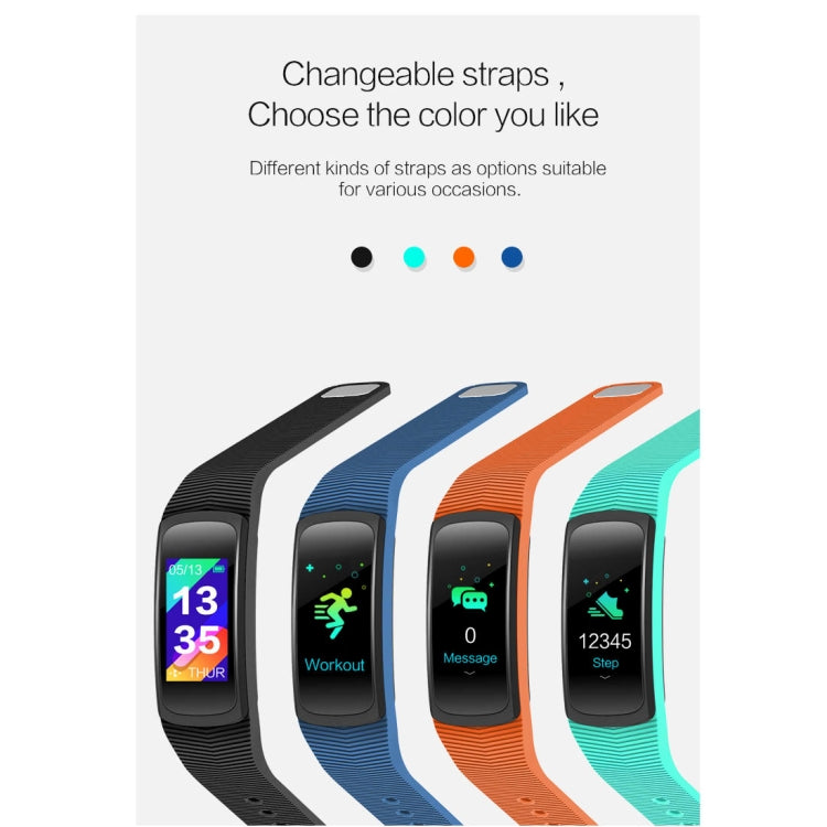 SMA-B3 Fitness Tracker 0.96 inch Bluetooth Smart Bracelet, IP67 Waterproof, Support Activity Traker / Heart Rate Monitor / Blood Pressure Monitor / Remote Capture(Black) by bashfashion