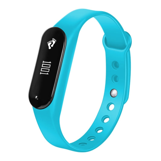 CHIGU C6 0.69 inch OLED Display Bluetooth Smart Bracelet, Support Heart Rate Monitor / Pedometer / Calls Remind / Sleep Monitor / Sedentary Reminder / Alarm / Anti-lost, Compatible with Android and iOS Phones (Blue) by bashfashion