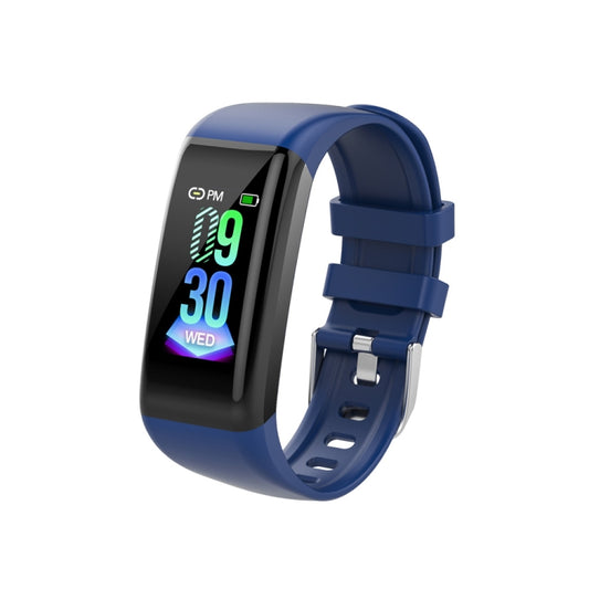C21 1.14 inches IPS Color Screen Smart Bracelet IP67 Waterproof, Support Call Reminder /Heart Rate Monitoring /Blood Pressure Monitoring /Sleep Monitoring / Sedentary Reminder / Female Physiological Reminder (Blue) by bashfashion