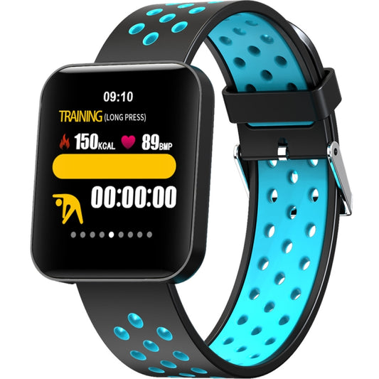 S88 1.54 inches TFT Color Screen Smart Bracelet IP67 Waterproof, Silicone Watchband, Support Call Reminder /Heart Rate Monitoring /Sleep Monitoring /Sedentary Reminder /Blood Pressure Monitoring(Blue) by bashfashion