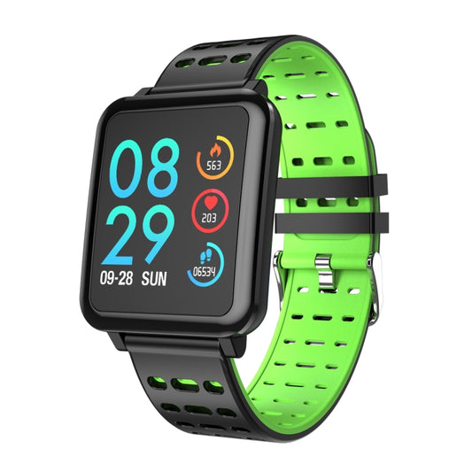 T2 1.3 inches TFT IPS Color Screen Smart Bracelet IP67 Waterproof, Support Call Reminder /Heart Rate Monitoring /Sleep Monitoring /Sedentary Reminder /Blood Pressure Monitoring /Blood Oxygen Monitoring (Green) by bashfashion