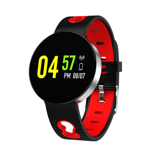 Z8 0.96 inches TFT Color Screen Smart Bracelet IP67 Waterproof, Silicone Watchband, Support Call Reminder /Heart Rate Monitoring /Sleep Monitoring /Sedentary Reminder /Blood Pressure Monitoring(Black Red) by bashfashion