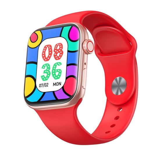 T900 PRO MAX L BIG 1.92 inch Large Screen Waterproof Smart Watch, Support Heart Rate / Blood Pressure / Oxygen / Multiple Sports Modes (Red) by bashfashion