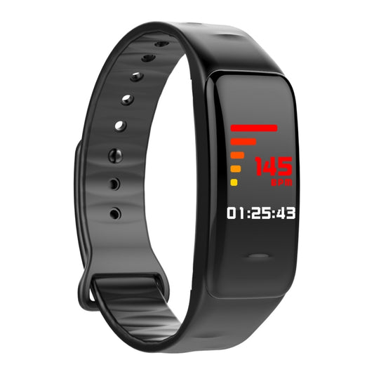 CHIGU C1Plus Fitness Tracker 0.96 inch IPS Screen Smartband Bracelet, IP67 Waterproof, Support Sports Mode / Blood Pressure / Sleep Monitor / Heart Rate Monitor / Fatigue Monitor / Sedentary Reminder (Black) by bashfashion