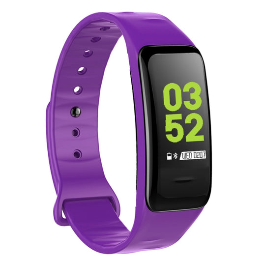 CHIGU C1Plus Fitness Tracker 0.96 inch IPS Screen Smartband Bracelet, IP67 Waterproof, Support Sports Mode / Blood Pressure / Sleep Monitor / Heart Rate Monitor / Fatigue Monitor / Sedentary Reminder (Purple) by bashfashion