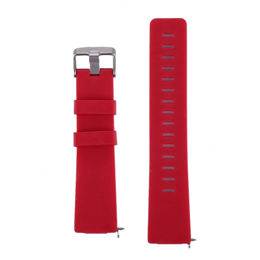 For Fitbit Versa / Versa 2 Simple Fashion Silicone Watch Band(Red) by bashfashion