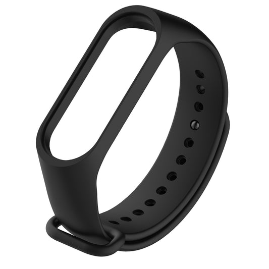 Pure Color Soft TPU Watch Bands for Xiaomi Mi Band 4, Host Not Included(Black) by bashfashion