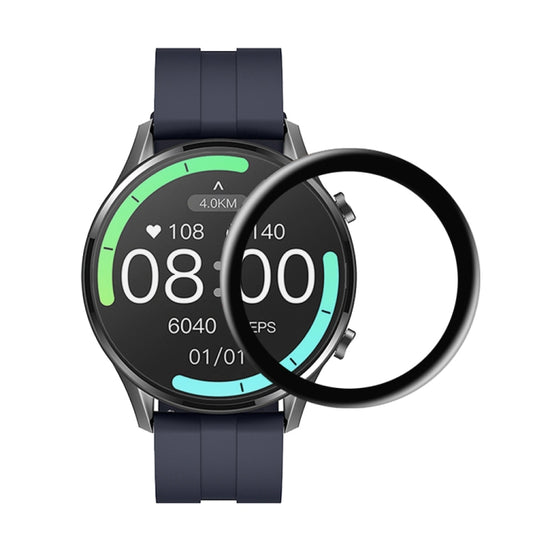 25 PCS Curved 3D Composite Material Soft Film Screen Protector For Xiaomi IMILAB W12 (Black) by bashfashion