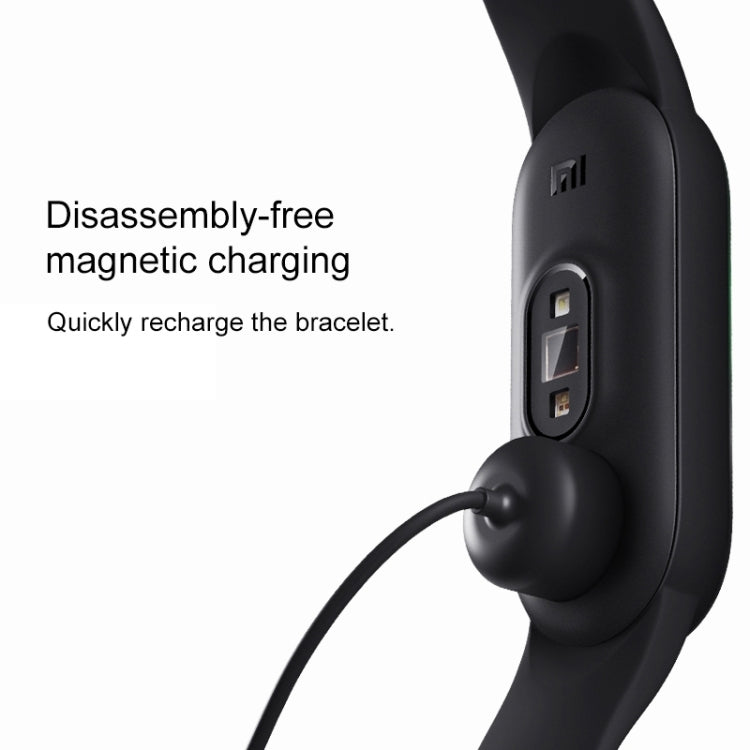 Original Xiaomi Bracelet USB Magnetic Attraction Charging Cable for Xiaomi Mi Band 5 / 6 / 7(Black) by Xiaomi