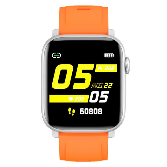 SE02 Bluetooth Smart Sports Watch, Support Heart Rate / Blood Pressure / Blood Oxygen Monitoring & Sleep Monitoring & Sedentary Reminder (Orange) by bashfashion