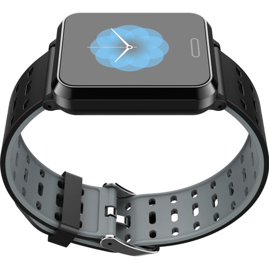 P2 1.3 inch IPS Color Screen IP67 Waterproof Smart Watch Wristband,Support Message Reminder / Heart Rate Monitor / Blood Oxygen Monitoring / Blood Pressure Monitoring/ Sleeping Monitoring(Black Grey) by bashfashion