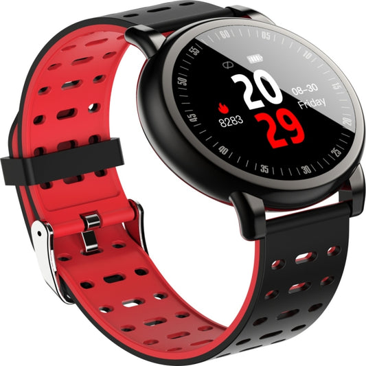 B8+ 1.08 inch IPS Color Screen IP67 Waterproof Smart Watch,Support Message Reminder / Heart Rate Monitor / Blood Oxygen Monitoring / Blood Pressure Monitoring/ Sleeping Monitoring (Red) by bashfashion