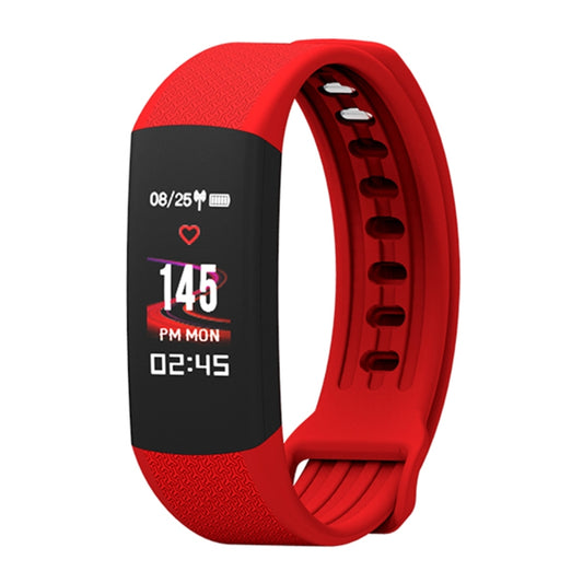TLW B6 Fitness Tracker 0.96 inch TFT Screen Wristband Smart Bracelet, IP67 Waterproof, Support Sports Mode / Continuous Heart Rate Monitor / Sleep Monitor / Information Reminder(Red) by bashfashion
