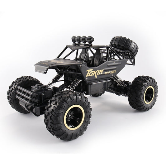 HD6026 1:12 Large Alloy Climbing Car Mountain Cross-country Four-wheel Drive Remote Control Car Toy, Size: 37cm(Black) by bashfashion