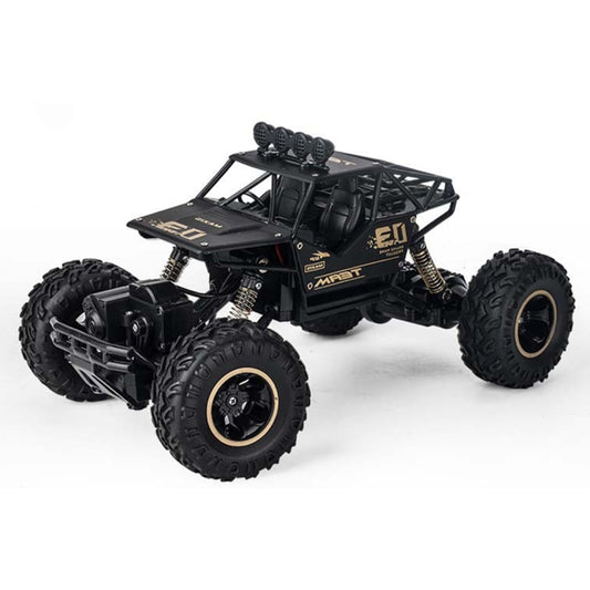 HD6026 1:16 Large Alloy Climbing Car Mountain Cross-country Four-wheel Drive Remote Control Car Toy, Size: 28cm(Black) by bashfashion