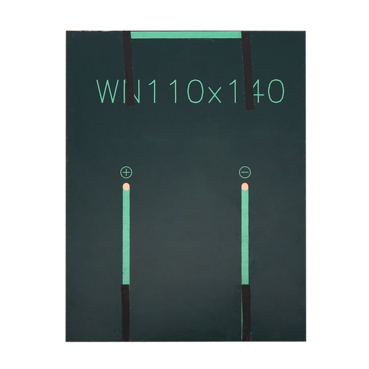 18V 1.5W 80mAh DIY Sun Power Battery Solar Panel Module Cell, Size: 110 x 140mm by bashfashion