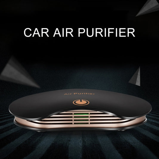 BL-001 Car / Household Smart Touch Control Air Purifier Negative Ions Air Cleaner(Black) by bashfashion