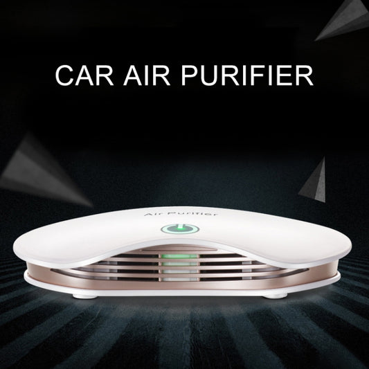BL-001 Car / Household Smart Touch Control Air Purifier Negative Ions Air Cleaner(White) by bashfashion