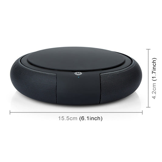 CARZOR Z1 2W USB Car Air Purifier Negative Ions Air Cleaner(Black) by bashfashion