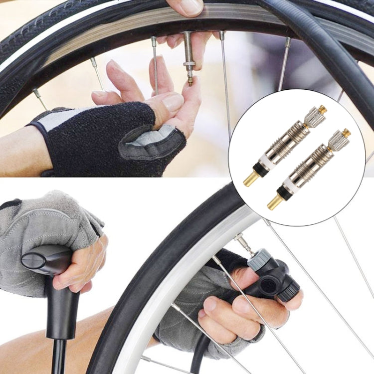 30 PCS VT-002 Bicycle Detachable French Valve Core Style: Ruled by bashfashion