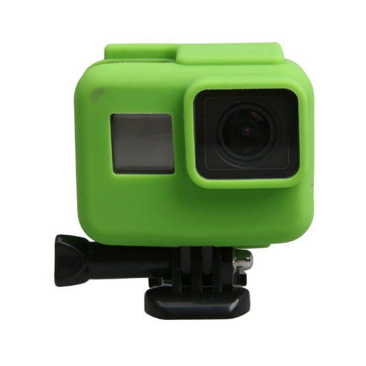 Original for GoPro HERO5 Silicone Border Frame Mount Housing Protective Case Cover Shell(Green) by bashfashion