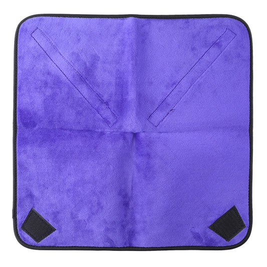 Hundred-folding Cloth Photography Camera SLR Liner Lens Bag Thickening Wrapped Cloth Plus Velvet, Size: 55x55cm (Purple) by bashfashion
