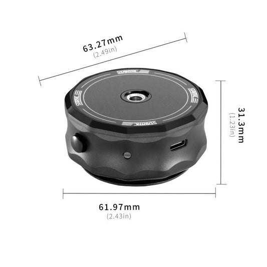 STARTRC Universal Electric Magnetic Suction Cup Mount (Black) by STARTRC