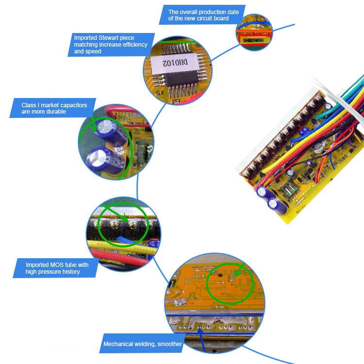 64V-60V-48V 500W Smart Electric Vehicle Controller For Two-wheeled Tricycle by bashfashion