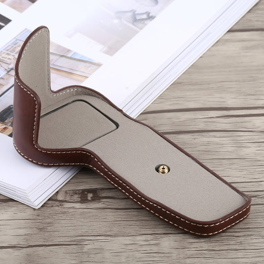 1/4 inch Thread PU Leather Camera Half Case Base for Canon EOS 6D / 6D Mark II (Coffee) by bashfashion