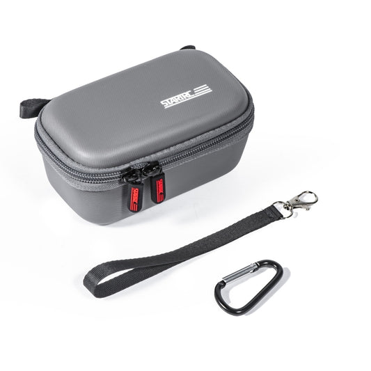 For Insta360 X5 / X4 STARTRC Camera Carry Case with Carabiner & Strap (Grey) by STARTRC