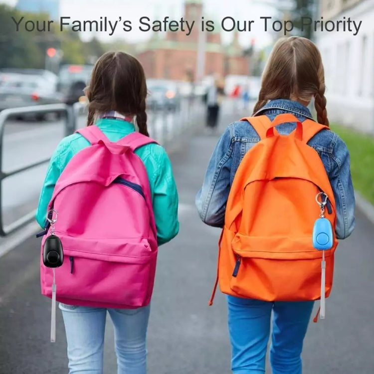 BJY-08 130dB Dual Bright LEDs Personal Alarm Women Self-Defense Alarm (Pink) by bashfashion