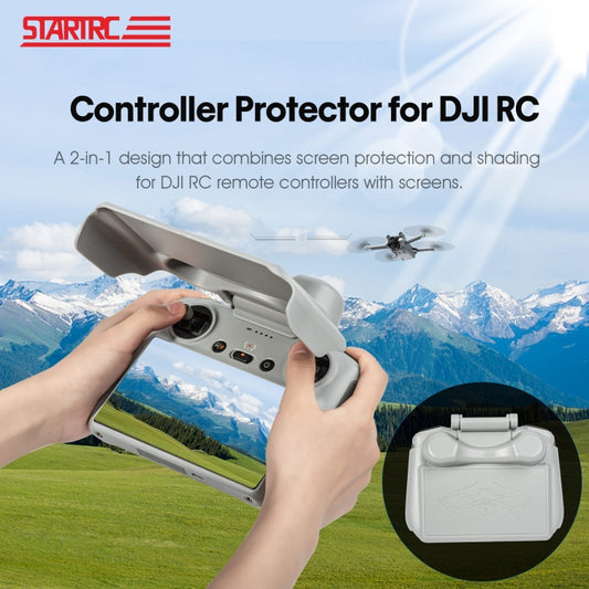 For DJI RC STARTRC Remote Control Sunshade Protection Cover (Grey) by STARTRC