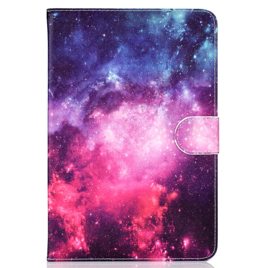 Colored Pattern Drawing Horizontal Flip PU Leather Case with Three-folding Holder for 7 inch Tablet PC(Starry sky) by bashfashion