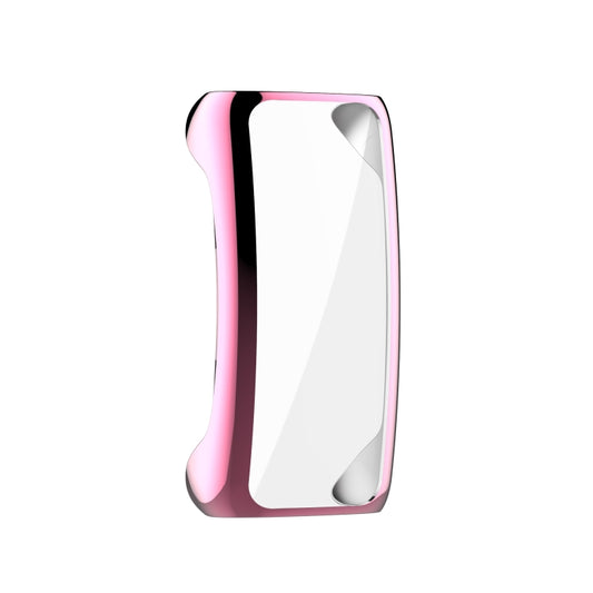 For Fitbit Inspire 2 Full Coverage PC Protective Case Cover(Pink) by bashfashion