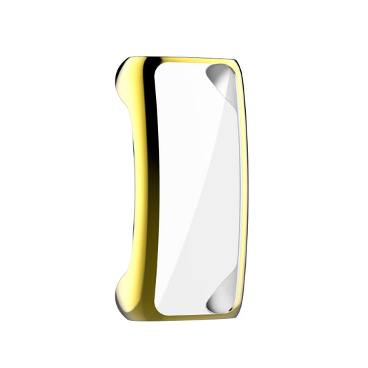 For Fitbit Inspire 2 Full Coverage PC Protective Case Cover(Gold) by bashfashion