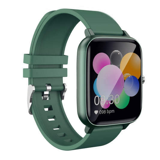 P6 1.54 inch TFT Color Screen IP68 Waterproof Smart Bracket, Support Bluetooth Call / Sleep Monitoring / Heart Rate Monitoring(Green) by bashfashion