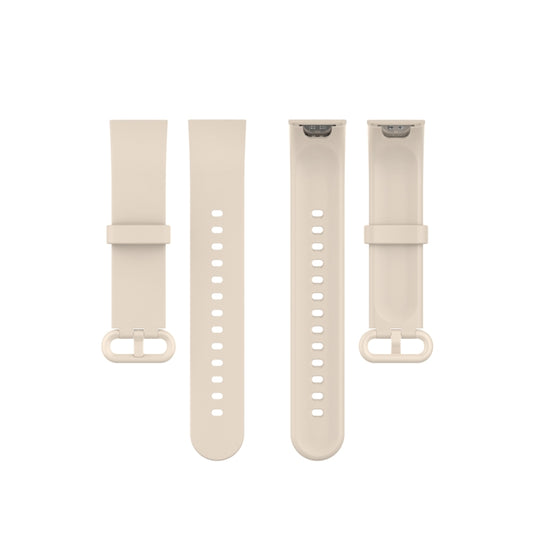 For Xiaomi Mi Watch Lite / Redmi Watch Silicone Watch Band, Size: One Size(Ivory) by bashfashion