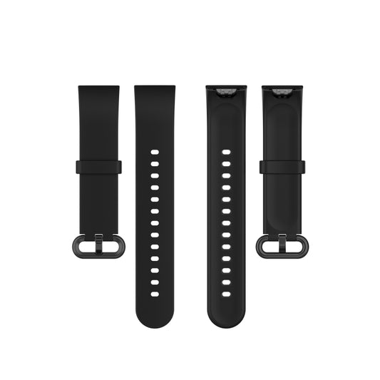 For Xiaomi Mi Watch Lite / Redmi Watch Silicone Watch Band, Size: One Size(Black) by bashfashion