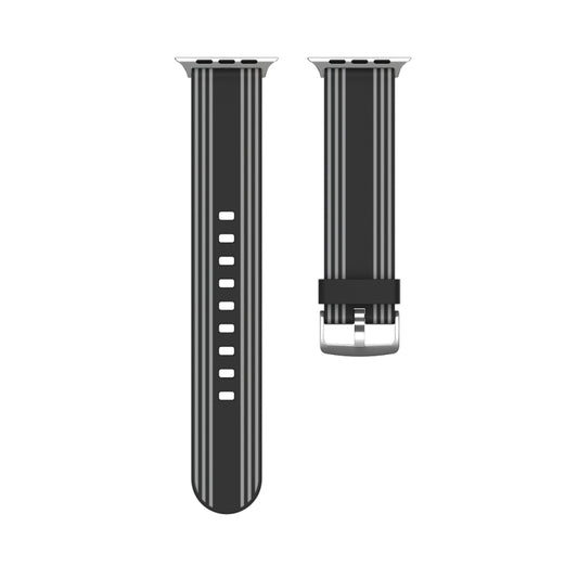 Silicone Replaceable Watch Band For Apple Watch Series 9&8&7 41mm / SE 3&SE 2&6&SE&5&4 40mm / 3&2&1 38mm(1) by bashfashion