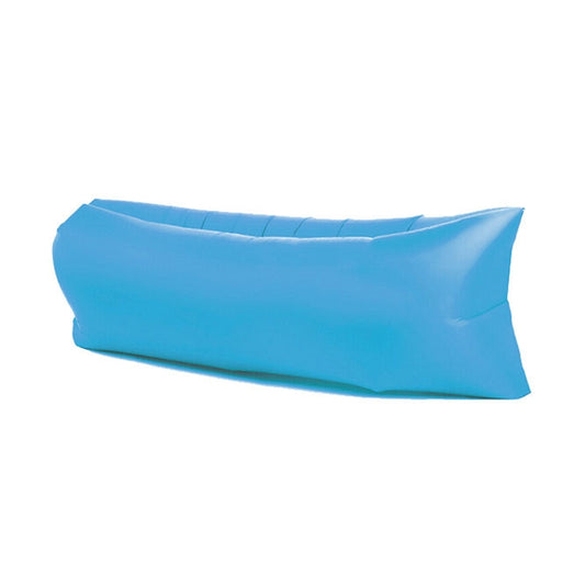Outdoor Portable Lazy Water Inflatable Sofa Beach Grass Air Bed, Size: 200 x 70cm(Sky Blue) by bashfashion