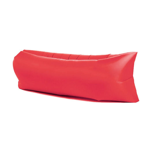 Outdoor Portable Lazy Water Inflatable Sofa Beach Grass Air Bed, Size: 200 x 70cm(Red) by bashfashion