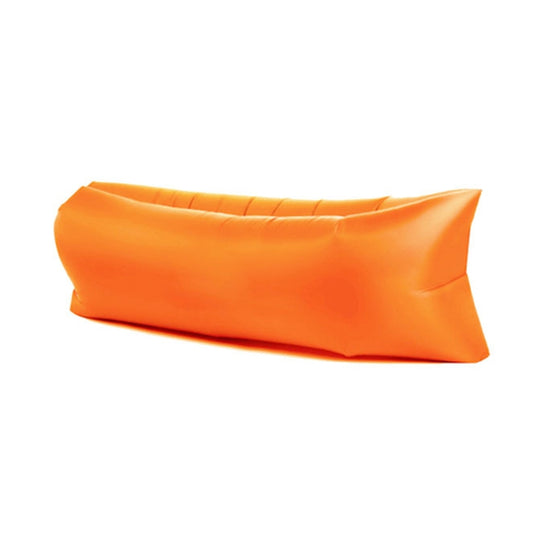 Outdoor Portable Lazy Water Inflatable Sofa Beach Grass Air Bed, Size: 200 x 70cm(Orange) by bashfashion
