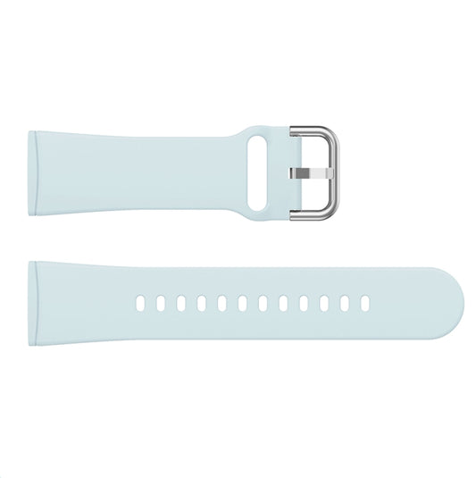 For Fitbit Versa 3 Silicone Watch Band(Light Blue) by bashfashion