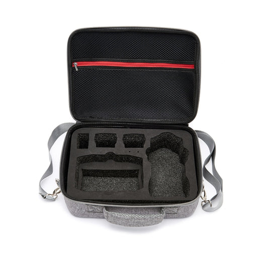 Portable Carry Case Waterproof Scratch-proof Anti-shock Travel Carrying Cover Case Box for DJI Air 2s(Grey+Black Liner) by bashfashion