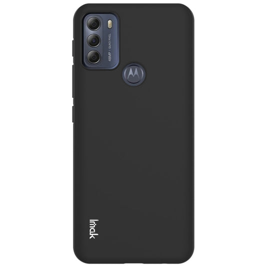 For Motorola Moto G50 IMAK UC-3 Series Shockproof Frosted TPU Protective Case(Black) by imak