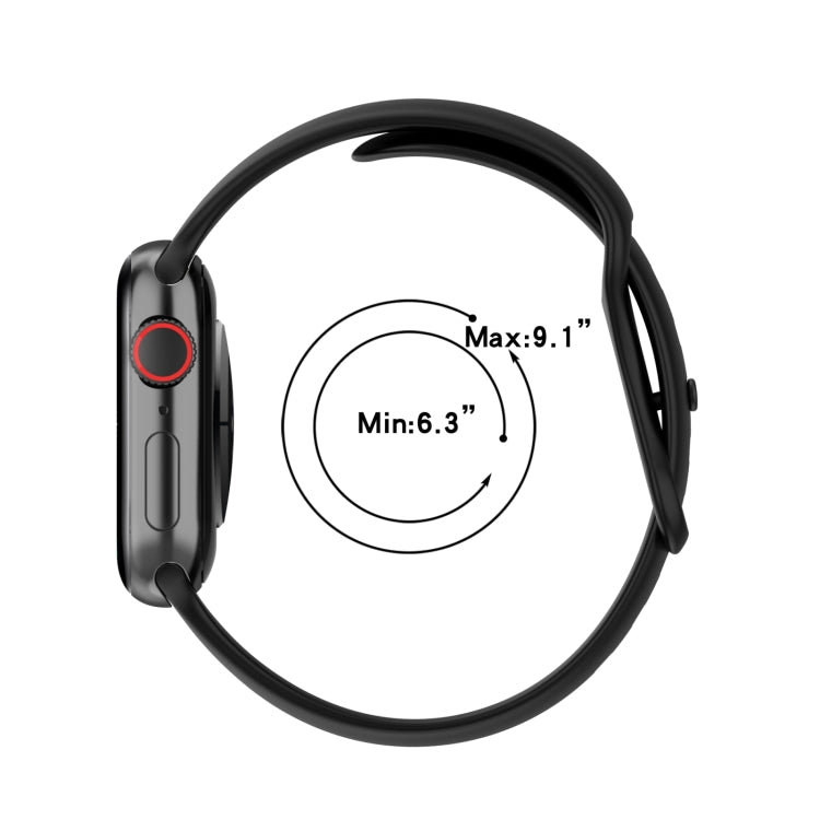 Large Size Silicone Watch Band For Apple Watch Ultra 49mm & Ultra 2 49mm / Series 9&8&7 45mm / SE 3&SE 2&6&SE&5&4 44mm / 3&2&1 42mm(Teal) by bashfashion