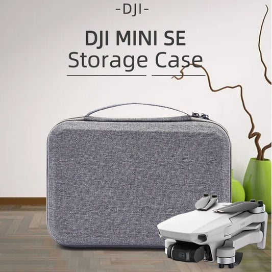 For DJI Mini SE Shockproof Carrying Hard Case Storage Bag, Size: 21.5 x 29.5 x 10cm(Grey + Black Liner) by bashfashion