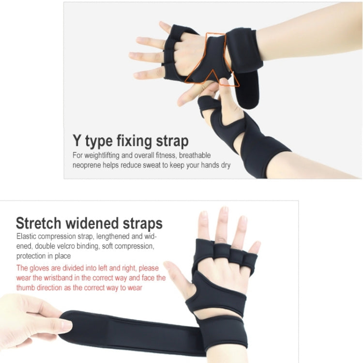Sports Riding Gloves Silicone pull-up Exercise Gloves, Size:M(Reinforced Black) by bashfashion