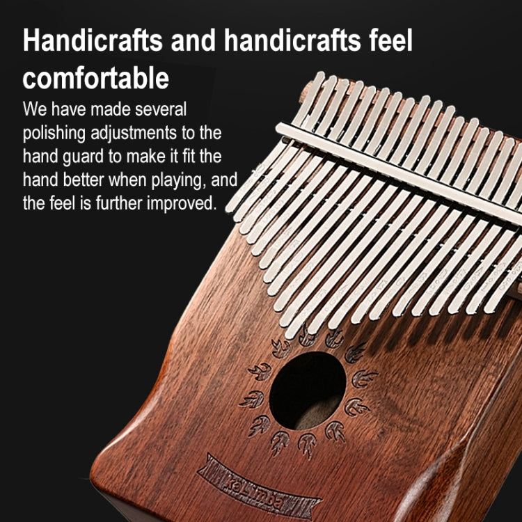 21 Tone Acacia Wood Thumb Piano Kalimba Musical Instruments(Coffee-Cat) by bashfashion