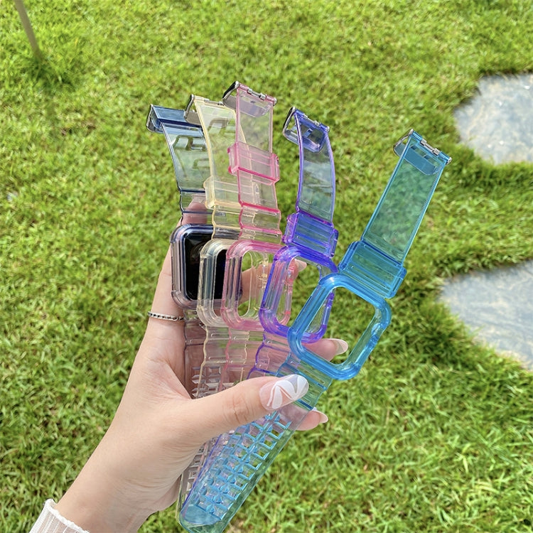 Discoloration in Light Watch Band For Apple Watch Ultra 49mm&Watch Ultra 2 49mm / Series 9&8&7 45mm / SE 3&SE 2&6&SE&5&4 44mm / 3&2&1 42mm(Yellow) by bashfashion